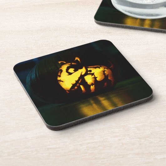 Frankenweenie pumpkin bier onderzetter (Linkerzijde)