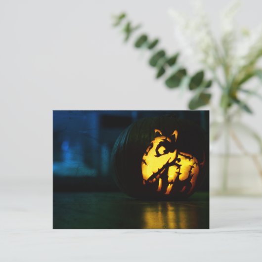 Frankenweenie pumpkin briefkaart (Staand voorkant)