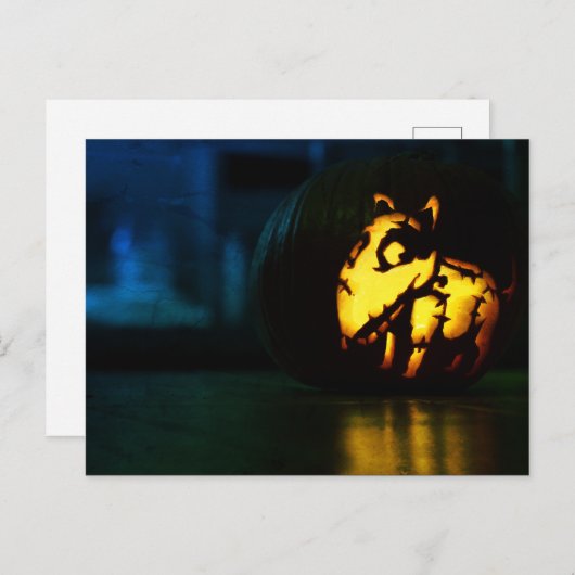 Frankenweenie pumpkin briefkaart (Voorkant / Achterkant)