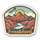 Frankford, Delaware Sticker (Voorkant)