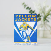 Frankford Yellow Jackets Programme Briefkaart (Staand voorkant)