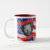 frankforprez-mok tweekleurige koffiemok (Links)