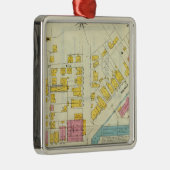 Frankfort, Kentucky 10 Metalen Ornament (Rechts)