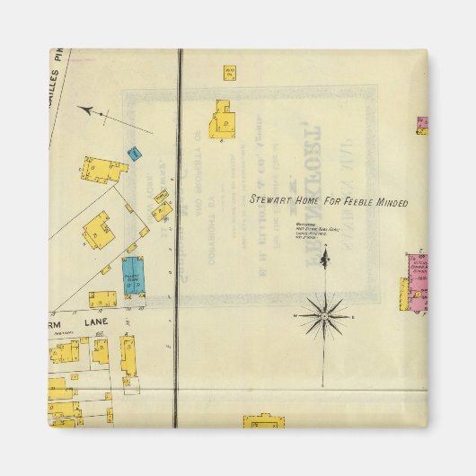 Frankfort, Kentucky 14 Magneet (Voorkant)