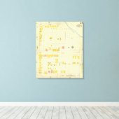 Frankfort, Kentucky 15 Canvas Afdruk (Insitu (Houten vloer))