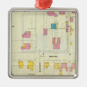 Frankfort, Kentucky 15 Metalen Ornament