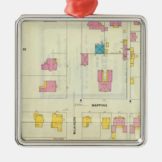 Frankfort, Kentucky 15 Metalen Ornament (Voorkant)