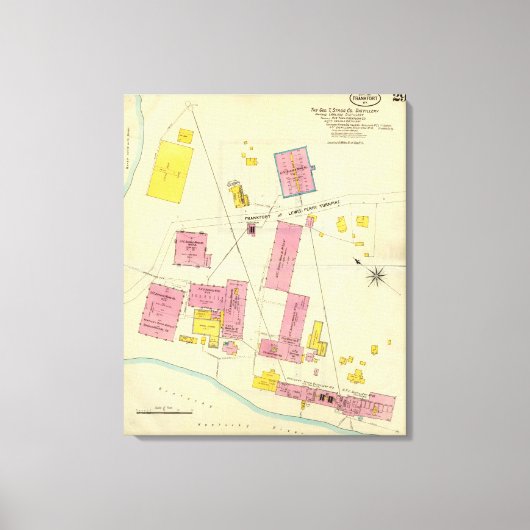 Frankfort, Kentucky 17 Canvas Afdruk (Voorkant)