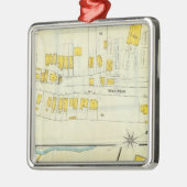 Frankfort, Kentucky 18 Metalen Ornament (Links)