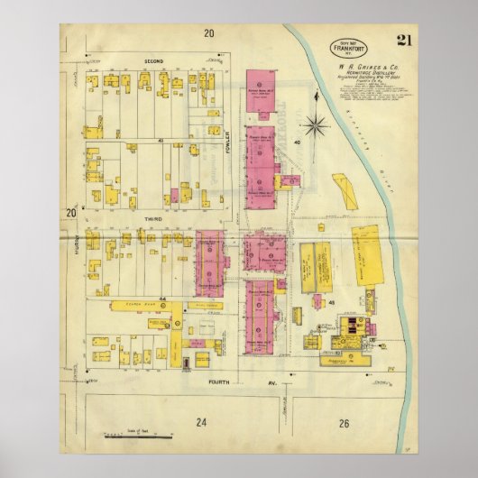 Frankfort, Kentucky 8 Poster (Voorkant)