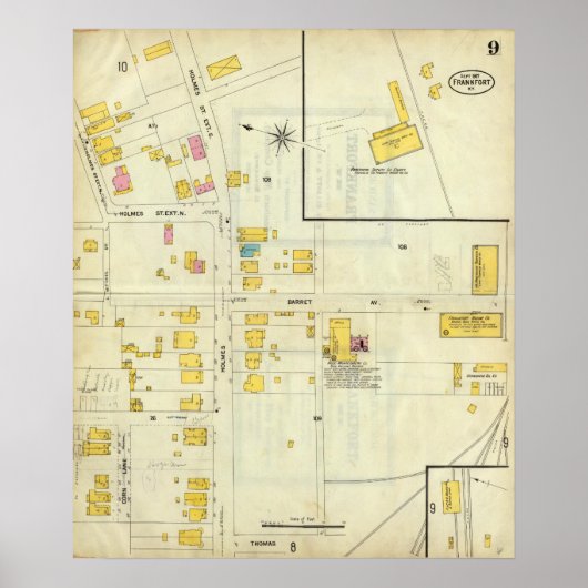 Frankfort, Kentucky 8 Poster (Voorkant)