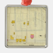 Frankfort, Kentucky 9 Metalen Ornament (Voorkant)