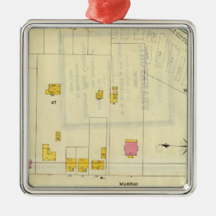 Frankfort, Kentucky 9 Metalen Ornament