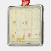 Frankfort, Kentucky 9 Metalen Ornament (Links)