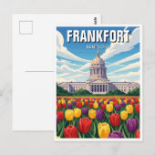 Frankfort Kentucky Briefkaart State Capitol (Voorkant / Achterkant)