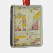 Frankfort, Kentucky Metalen Ornament (Rechts)