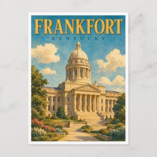 Frankfort Kentucky State Capitol GeoSaga Briefkaart