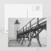 Frankfort Lighthouse Briefkaart (Voorkant / Achterkant)