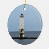 Frankfort Lighthouse Keramisch Ornament (Links)