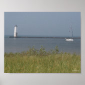 Frankfort Lighthouse - Michigan Poster (Voorkant)