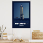 Frankfort Lighthouse, Michigan Poster (Keuken)
