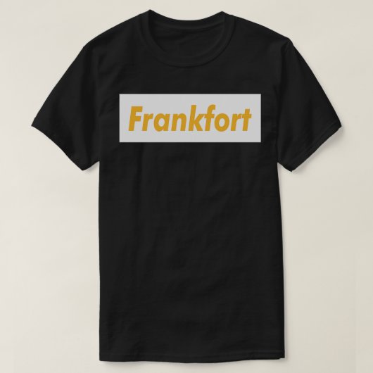 Frankfort Meat Bruin TShirt 1 (Design voorkant)