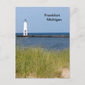 Frankfort Michigan Briefkaart (Voorkant)
