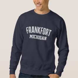 Frankfort Michigan geprint sweatshirt