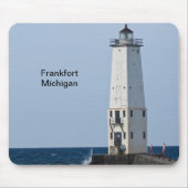 Frankfort Michigan Lighthouse Muismat (Voorkant)
