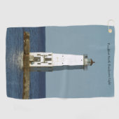 Frankfort North Breakwater Light golfhanddoek (Horizontaal)