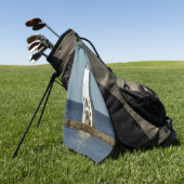 Frankfort North Breakwater Light golfhanddoek (Groen)