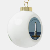 Frankfort North Breakwater Light ornament (Links)