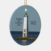 Frankfort North Breakwater Light ornament (Rechts)