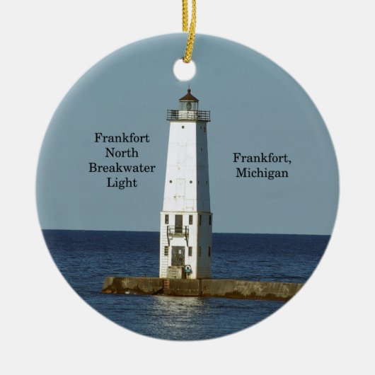 Frankfort North Breakwater Light ornament (Voorkant)