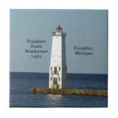 Frankfort North Breakwater Light tile Tegeltje (Voorkant)