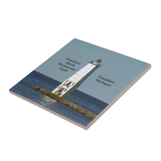 Frankfort North Breakwater Light tile Tegeltje (Zijkant)