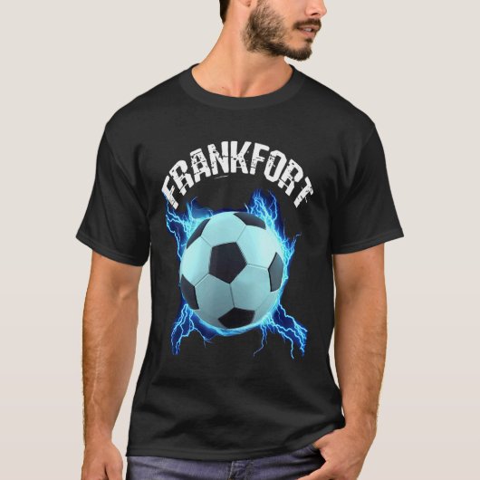 Frankfort Soccer Retro T-shirt (Voorkant)