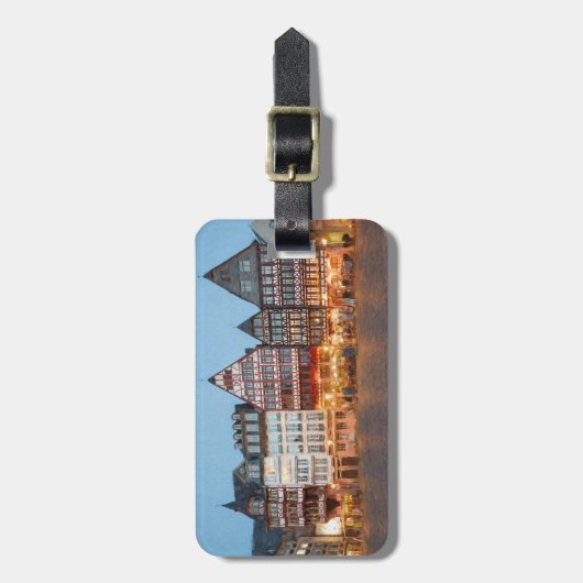 Frankfurt am Main Altstadt Bagagelabel (Voorkant verticaal)