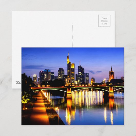 Frankfurt am Main Briefkaart (Voorkant / Achterkant)