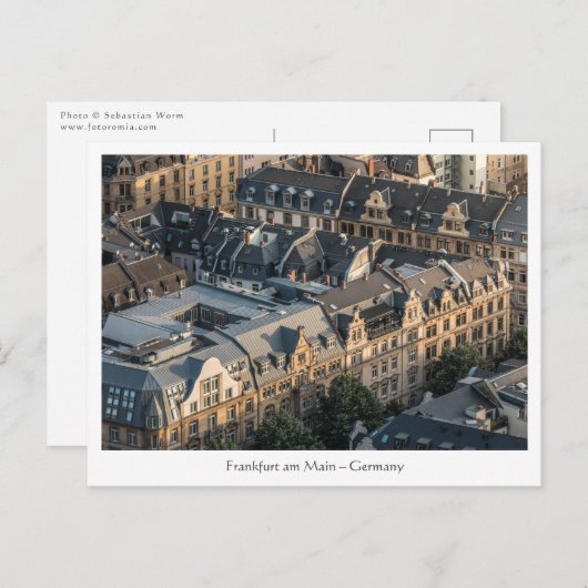 Frankfurt am Main Briefkaart (Voorkant / Achterkant)