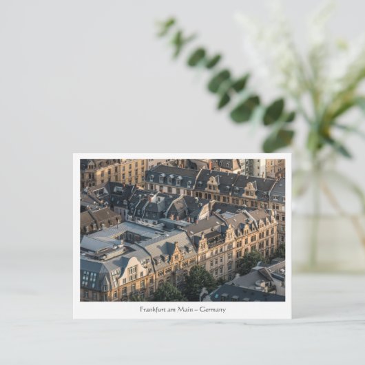 Frankfurt am Main Briefkaart (Staand voorkant)