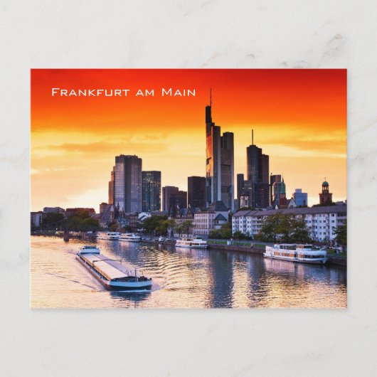 Frankfurt am Main Briefkaart (Voorkant)