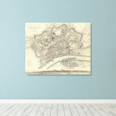 Frankfurt am Main Canvas Afdruk (Insitu (Houten vloer))