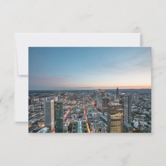 Frankfurt am Main Duitsland (Voorkant)