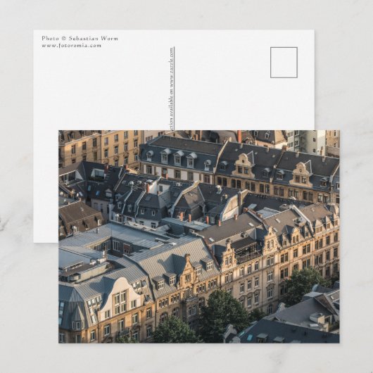 Frankfurt am Main Duitsland Briefkaart (Voorkant / Achterkant)