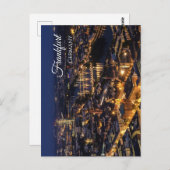 Frankfurt am Main Duitsland Briefkaart (Voorkant / Achterkant)