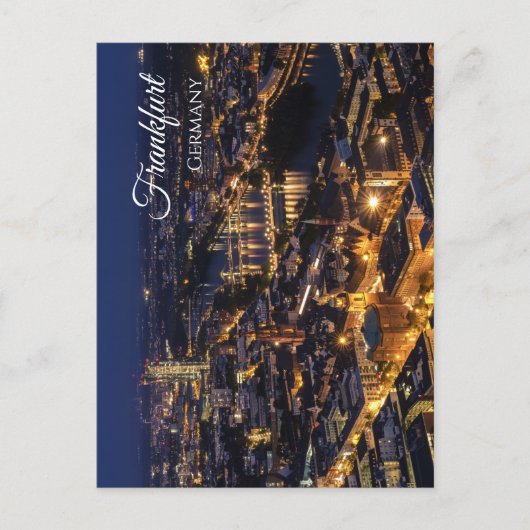 Frankfurt am Main Duitsland Briefkaart (Voorkant)