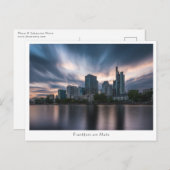 Frankfurt am Main Duitsland Briefkaart (Voorkant / Achterkant)