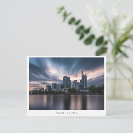Frankfurt am Main Duitsland Briefkaart (Staand voorkant)