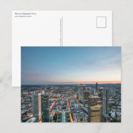 Frankfurt am Main Duitsland Briefkaart